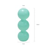 Chandelier contemporain en verre Jade pour ambiance chaleureuse