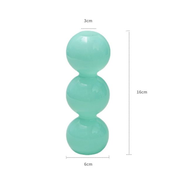 Chandelier contemporain en verre Jade pour ambiance chaleureuse