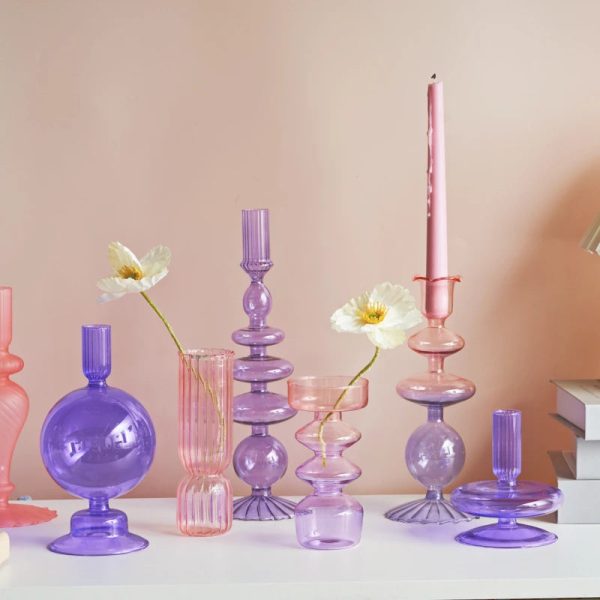 Chandelier Verre - Lila