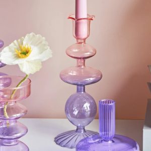 Chandelier en verre design Lila