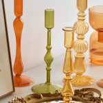 Chandelier design en verre pour éclairage d'appoint