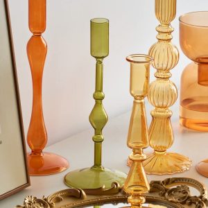 Chandelier design en verre pour éclairage d'appoint