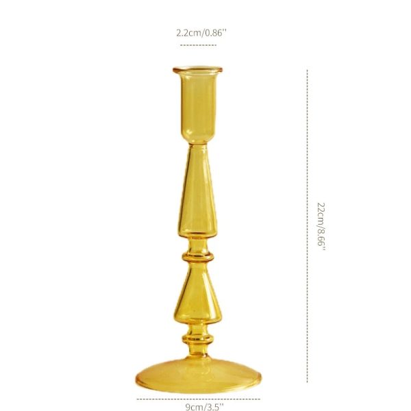 Chandelier ocre en verre, ajout esthétique à votre espace