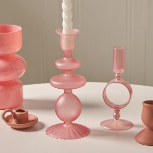 Verre pastel pour décoration intérieure stylée