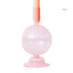 Chandelier rose en verre, éclat raffiné et tendance