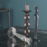 Chandelier en verre soufflé pour décoration