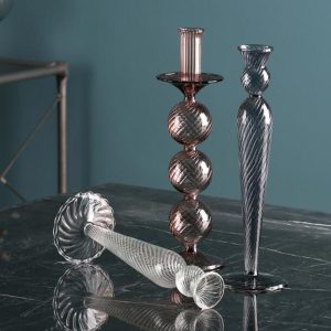 Chandelier en verre soufflé pour décoration