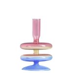 Chandelier décoratif en verre coloré