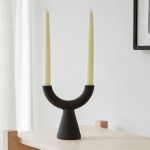 Chandelier 2 Branches - Viking en métal design intemporel