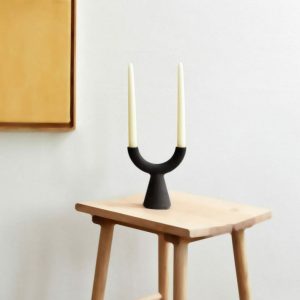 Chandelier vintage 2 Branches inspiré des Vikings