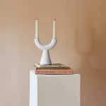 Chandelier 2 Branches à deux lumières pour éclairage doux