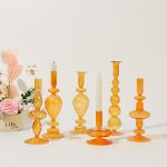 Chandelier rétro en verre pour décoration