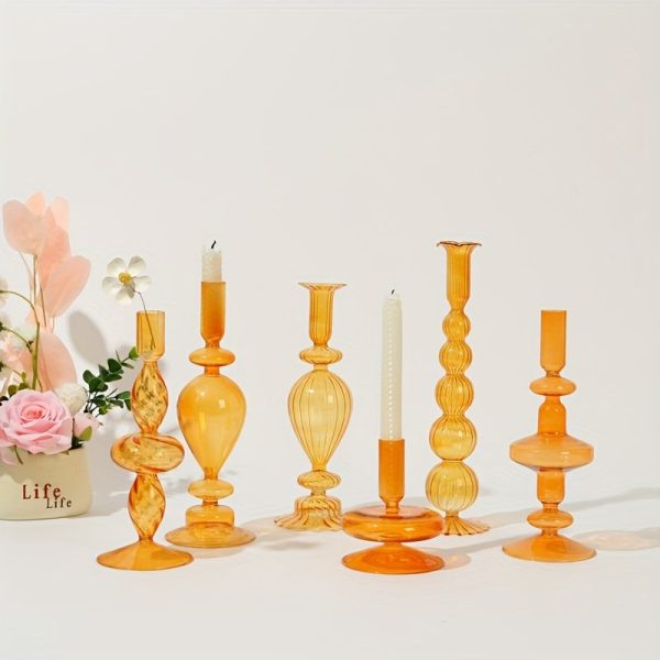 Chandelier rétro en verre pour décoration