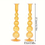 Chandelier en verre pour ambiance rétro