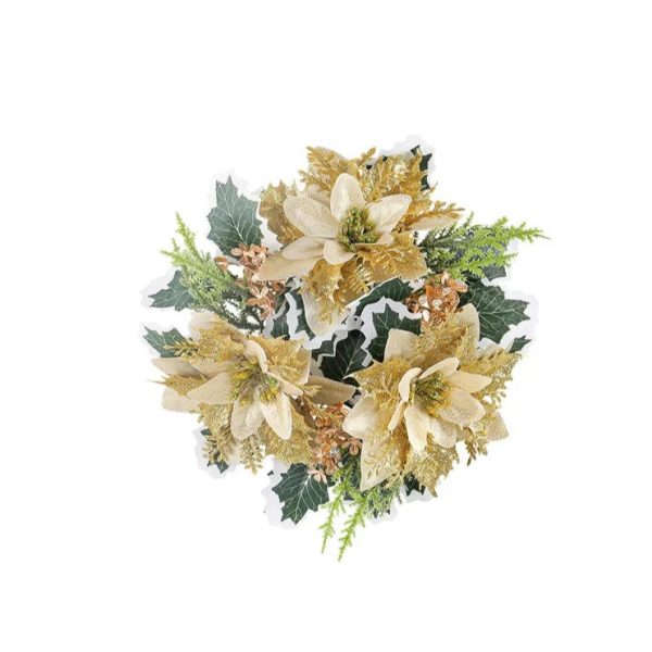 Ambiance chaleureuse : couronne bougeoir
