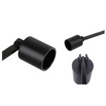 Étouffoir Droit en métal, style classique et fonctionnel