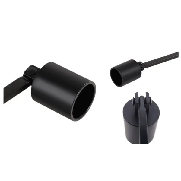 Étouffoir Droit en métal, style classique et fonctionnel