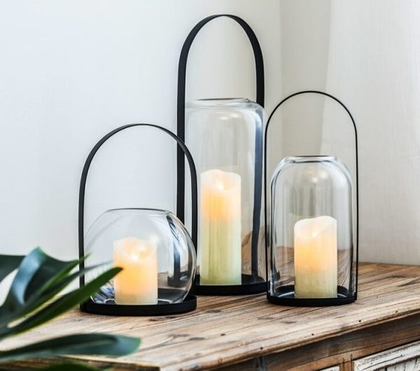 Verre décoratif pour éclairage d'intérieur