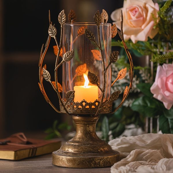 Élégant photophore en verre pour embellir votre intérieur