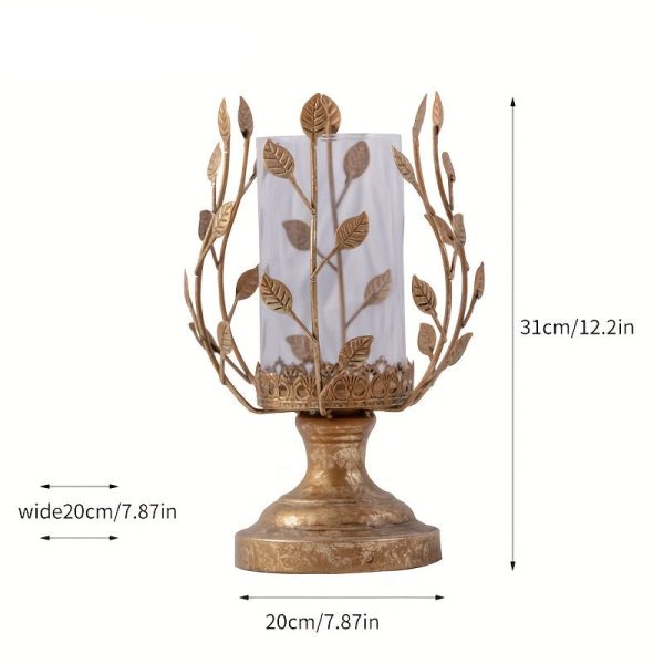 Verre floral moderne pour éclairage d'ambiance raffinée