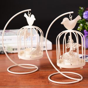 Accessoire d'éclairage en métal blanc