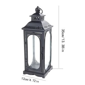 Lanterne en fonte au design intemporel