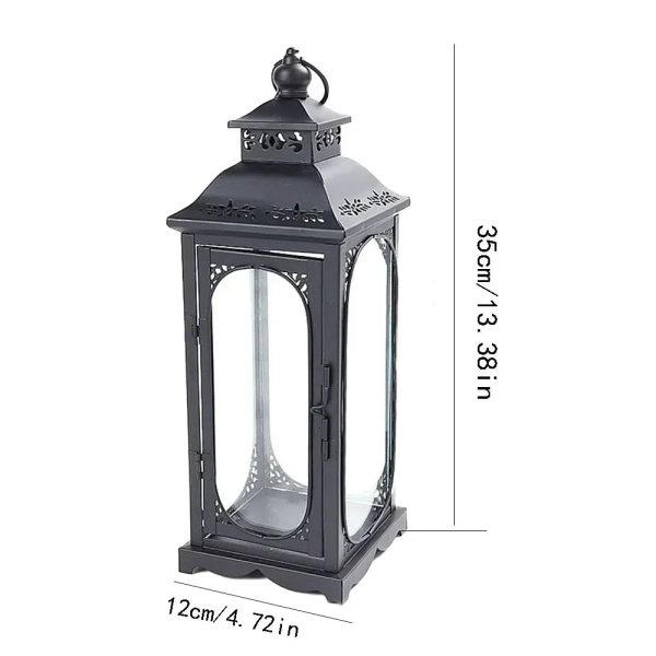 Lanterne en fonte au design intemporel