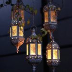 Lanterne Marocaine en fer forgé décoratif