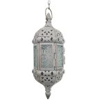 Lanterne décorative en fer forgé, style marocain