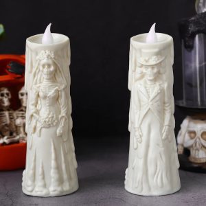 Bougie LED Noces Funèbres élégante et originale