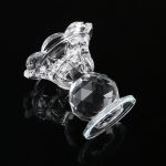 Accessoire décoratif en cristal, parfait pour bougies fines