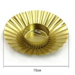 Mini Bougeoir en or pour occasions spéciales