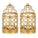 Set de deux mini lanternes au design artistique et élégant