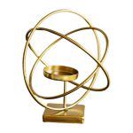 Style moderne avec bougeoir doré