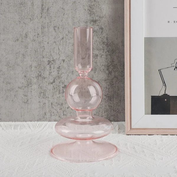 Verre décoratif pour bougies, objet tendance