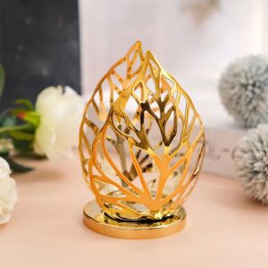 Accessoire de décoration : petit photophore automnal