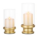 Élégant photophore en verre pour décoration intérieure