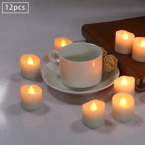 Ensemble de 12 bougies LED pour une ambiance chaleureuse