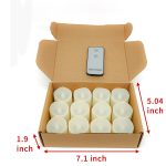 Pack de bougies LED - Sécuritaires et sans flammes