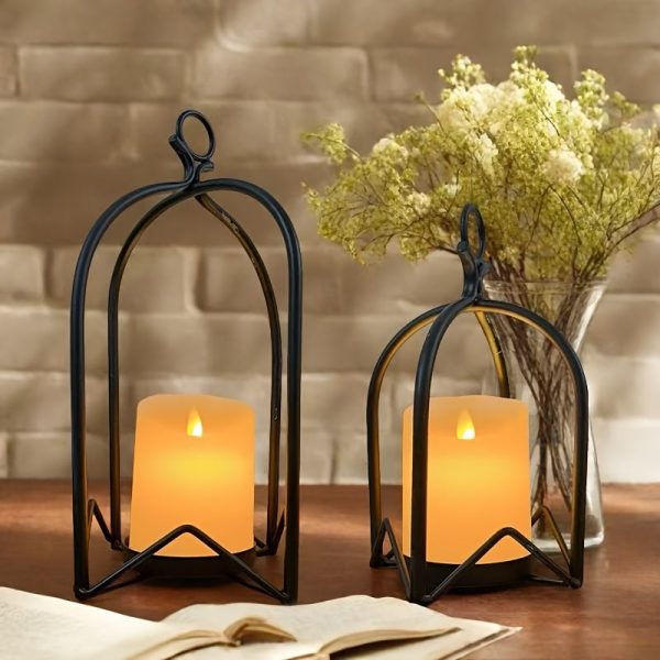 Photophore Noir - Arche à poser