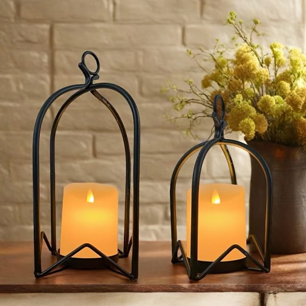 Arche décorative noire pour créer une ambiance chaleureuse