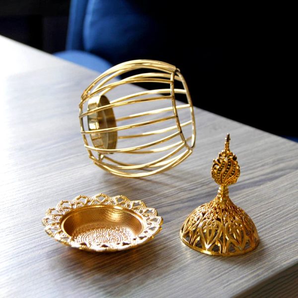 Brûleur en métal pour diffuseur de lumière apaisant