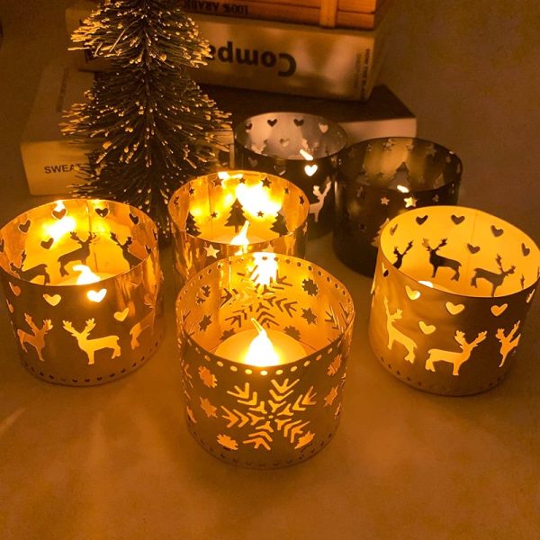 Centre de table lumineux pour les fêtes de Noël