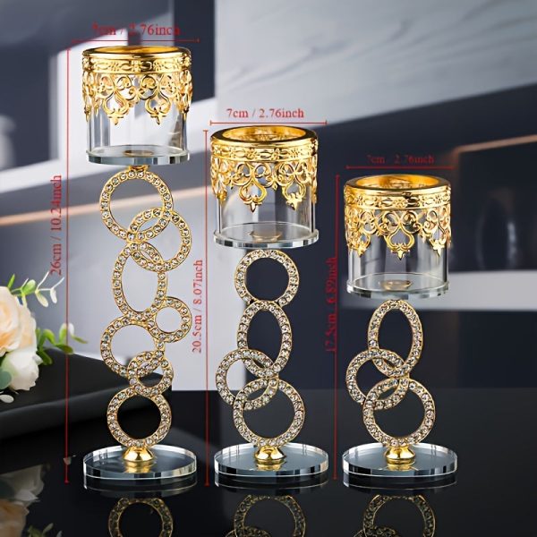 Photophore en cristal baroque pour une ambiance chic