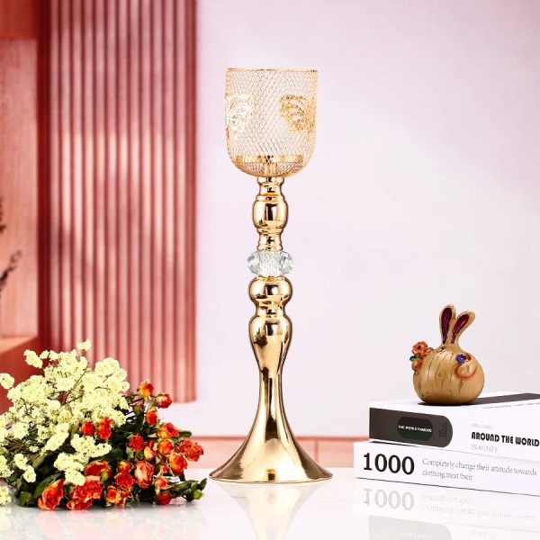 Accessoire décoratif doré pour ambiance chaleureuse