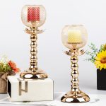 Photophore en métal pour ambiance chaleureuse