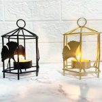 Accessoire décoratif doré Ginkgo pour éclairage doux