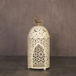 Photophore doré marocain idéal pour soirées