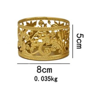 Accessoire décoratif doré inspiré de l'orient, idéal pour ambiance cosy