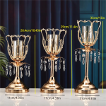 Photophore design avec touche de cristal scintillant